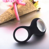 Эрекционное виброкольцо с круглым стимулятором SVAKOM TYLER SRING-01-BLK